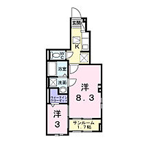 チェリー　クローバー 101 ｜ 千葉県柏市高田613-1（賃貸アパート2K・1階・36.96㎡） その2