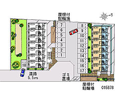 レオパレスフルールII 207 ｜ 千葉県柏市高田1042-18（賃貸アパート1K・2階・23.18㎡） その14