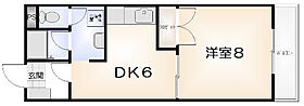 徳島県徳島市沖浜３丁目（賃貸マンション1DK・3階・34.22㎡） その2