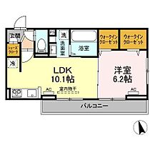 徳島県徳島市富田橋８丁目（賃貸アパート1LDK・2階・41.86㎡） その2