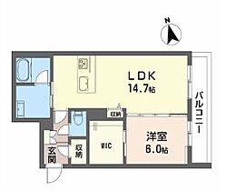 徳島県徳島市富田橋３丁目（賃貸マンション1LDK・3階・56.00㎡） その2