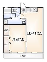 川渕マンション  ｜ 徳島県徳島市論田町本浦中（賃貸アパート1LDK・2階・45.90㎡） その2