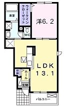 徳島県徳島市大原町池ノ内（賃貸アパート1LDK・1階・45.27㎡） その2