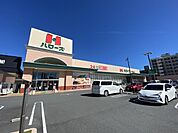 スーパー「ハローズ万代店まで147m」ハローズ万代店