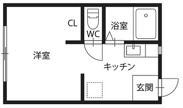 ピース・ヴィエント 209｜徳島県徳島市応神町古川字戎子野(賃貸アパート1R・2階・19.80㎡)の写真 その2