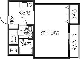 ハーミットクラブ南佐古 202 ｜ 徳島県徳島市南佐古四番町7-15（賃貸マンション1K・2階・29.70㎡） その2