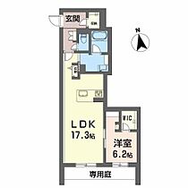 シャーメゾンプレミアス下助任ＢＥＬＳ認証 103 ｜ 徳島県徳島市下助任町5丁目1-3（賃貸マンション1LDK・1階・59.18㎡） その2