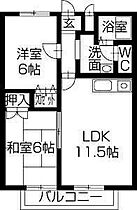 ヴィラスズエ 103 ｜ 徳島県徳島市国府町矢野526-2（賃貸アパート2LDK・1階・51.66㎡） その2