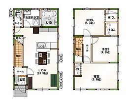 Lorbeer C ｜ 徳島県名西郡石井町高川原字南島323-1（賃貸一戸建3LDK・1階・73.90㎡） その2