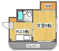 仲之町ラバーズハウス 401 ｜ 徳島県徳島市南仲之町1丁目25（賃貸マンション1K・4階・19.00㎡） その2