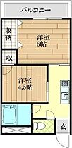 レジェンド国府 501 ｜ 徳島県徳島市国府町府中86-1（賃貸マンション2K・5階・26.91㎡） その2