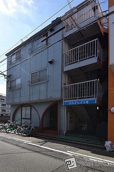 スカイハイツII 4Fwest｜徳島県徳島市富田橋1丁目(賃貸マンション2DK・4階・40.00㎡)の写真 その1