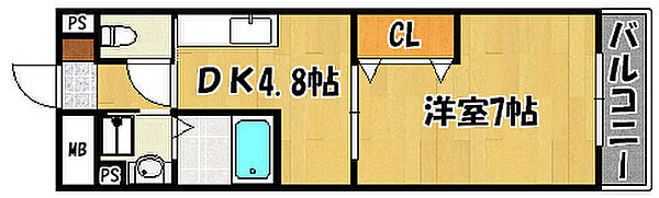 兵庫県神戸市西区伊川谷町有瀬(賃貸マンション1K・4階・29.11㎡)の写真 その2