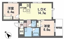 兵庫県神戸市垂水区高丸1丁目（賃貸マンション2LDK・1階・61.59㎡） その2