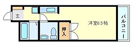 兵庫県明石市大久保町駅前1丁目（賃貸マンション1K・3階・20.60㎡） その2