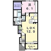 兵庫県姫路市余部区下余部（賃貸アパート1LDK・1階・50.49㎡） その2