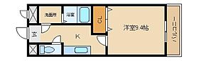 兵庫県姫路市飾磨区上野田3丁目（賃貸マンション1K・2階・30.96㎡） その2