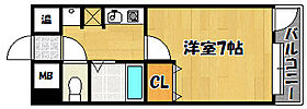 兵庫県神戸市西区南別府2丁目（賃貸マンション1K・3階・21.94㎡） その2