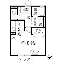 兵庫県姫路市広畑区則直（賃貸アパート1R・1階・29.44㎡） その2