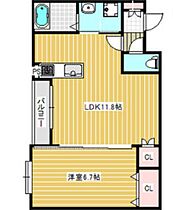 兵庫県神戸市垂水区大町3丁目（賃貸アパート1LDK・3階・41.35㎡） その2