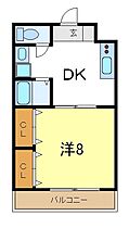 兵庫県加古川市野口町古大内（賃貸マンション1DK・3階・30.24㎡） その2