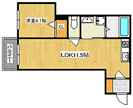 兵庫県加古川市加古川町本町（賃貸アパート1LDK・2階・33.79㎡） その2