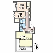 兵庫県姫路市船橋町6丁目（賃貸アパート2LDK・2階・64.49㎡） その2