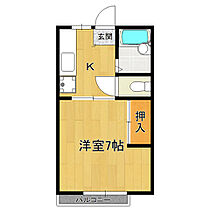 サンライフ西A棟 107 ｜ 茨城県つくば市春日2丁目（賃貸アパート1K・1階・23.77㎡） その2