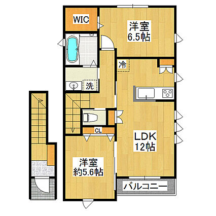 ブリージア研究学園A棟_間取り_0