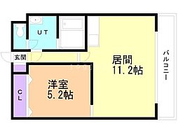 リバティ南郷17 2階