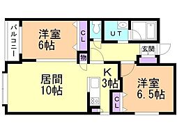 ノヴァ白石ーII 1階/-