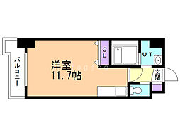 ティアラ本郷 ワンルームの間取図画像