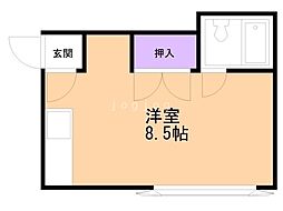 間取図画像 ワンルーム