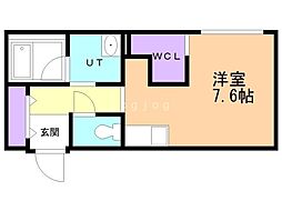 カレラ豊平2nd 4階/-