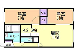 エリザベート菊水 2階