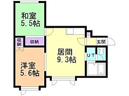 ラポール菊水 1階