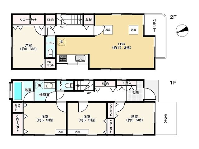 間取り 杉並区南荻窪2丁目