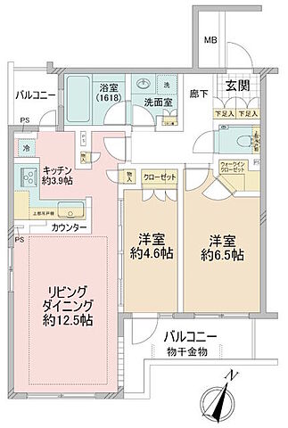 間取り アクティス荻窪2丁目エスティーロ 3階/-