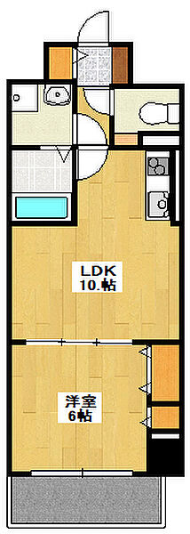 ＭＩＳＴＲＡＬ栗山町 905｜兵庫県姫路市栗山町(賃貸マンション1LDK・9階・40.12㎡)の写真 その2