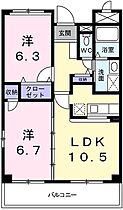 メゾンジエルメＭ 205 ｜ 兵庫県姫路市北今宿2丁目（賃貸マンション2LDK・2階・53.73㎡） その2