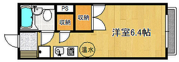 メゾンローク 201｜兵庫県神戸市西区富士見が丘4丁目(賃貸アパート1R・2階・18.61㎡)の写真 その2