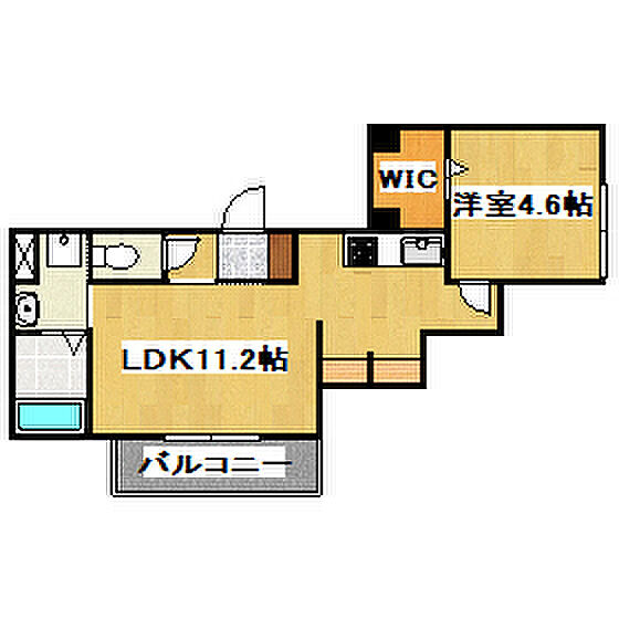 アンベリール 202｜兵庫県神戸市灘区国玉通2丁目(賃貸アパート1LDK・2階・36.99㎡)の写真 その2