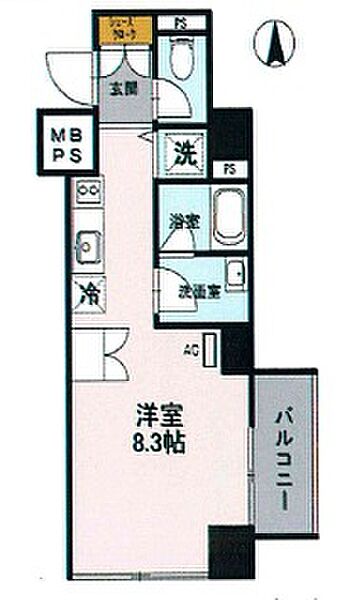 Ｖｉｓｔａ　Ｇｒａｎｄｅ東灘 805｜兵庫県神戸市東灘区深江北町4丁目(賃貸マンション1R・8階・25.72㎡)の写真 その2