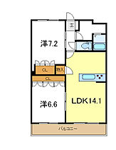 グレイスヴィラ2番館 101 ｜ 兵庫県小野市大島町（賃貸アパート2LDK・1階・61.05㎡） その2