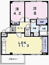 ドミールウィン 201 ｜ 兵庫県加東市下滝野1丁目（賃貸アパート2LDK・2階・51.84㎡） その2