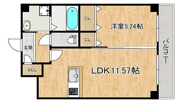 アジュール甲南山手 301｜兵庫県神戸市東灘区森南町1丁目(賃貸マンション1LDK・3階・39.60㎡)の写真 その2