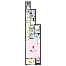 フロレゾンII 104 ｜ 兵庫県姫路市飯田（賃貸アパート1K・1階・35.00㎡） その2