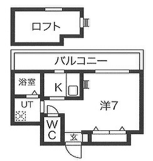 バレンシア浜田町 502｜兵庫県高砂市高砂町浜田町1丁目(賃貸マンション1K・5階・23.00㎡)の写真 その2