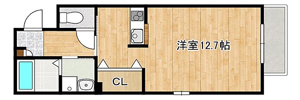 オーベルジュ岡本 201｜兵庫県神戸市東灘区本山中町4丁目(賃貸マンション1R・2階・33.62㎡)の写真 その2