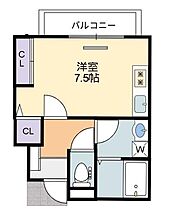 Adatto Le Casa B103 ｜ 兵庫県加古郡播磨町東本荘2丁目（賃貸アパート1K・1階・22.35㎡） その2